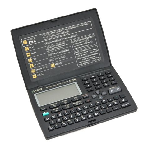 Casio DX-500TR Troubleshooting guide