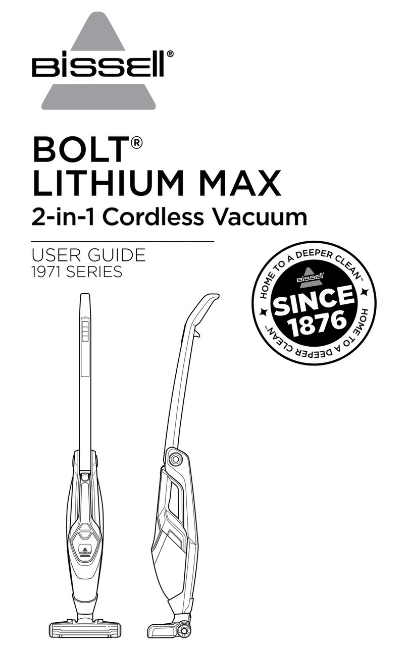 Bissell BOLT LITHIUM MAX 1971 Series user guide