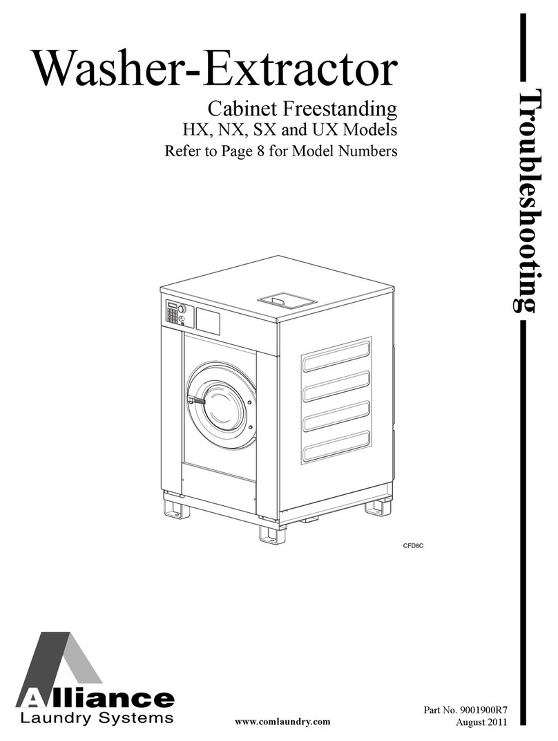 Alliance Laundry Systems HX SERIES Troubleshooting
