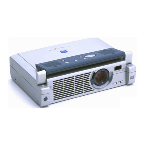 Sony VPL-CS4 - Compact Lcd Projector User manual