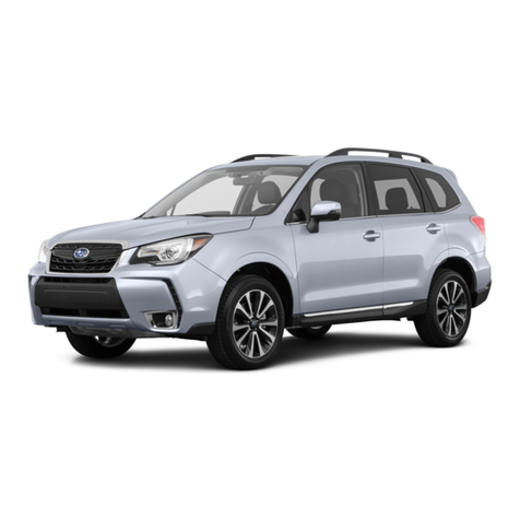 Subaru Forester 2017 owner's manual
