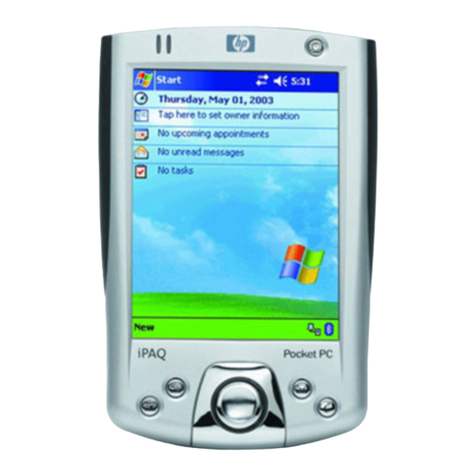 HP iPAQ h2200 Series User manual