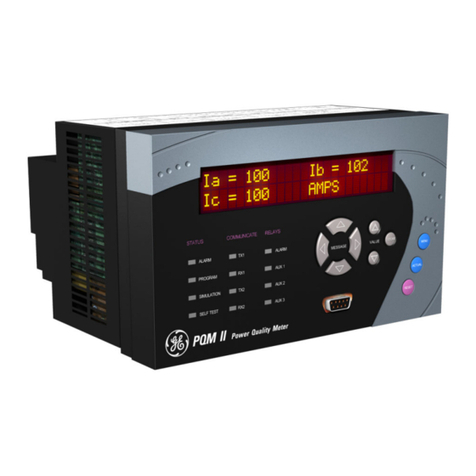 GE PQMII User manual