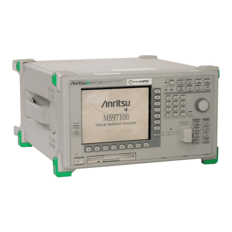 Anritsu ms9710b Operation manual