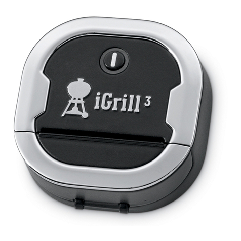 Weber igrill3 User manual Weber igrill3 User manual