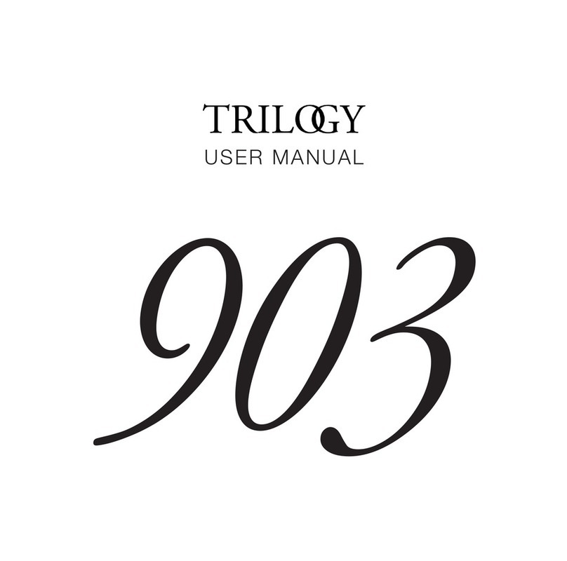 Trilogy 903 user manual