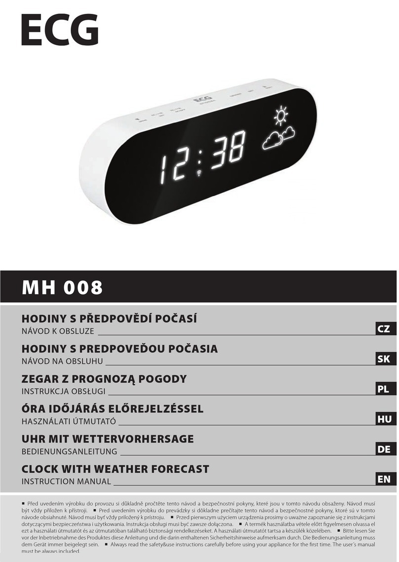 ECG MH 008 instruction manual