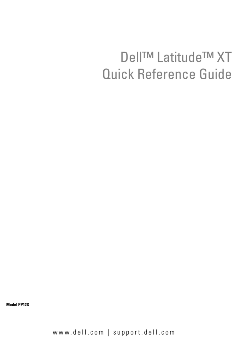 Dell Latitude XT User manual