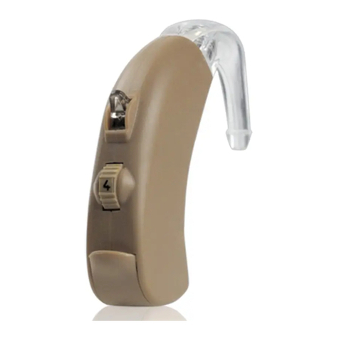 Microson M-34 digital BTE User manual