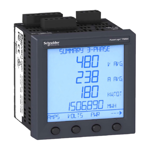 PowerLogic PM820 installation manual