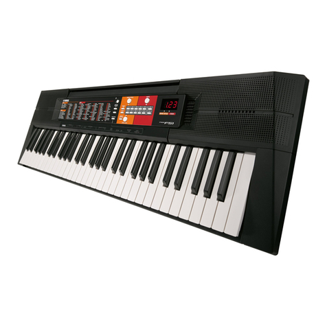 Yamaha psr-F51 User manual