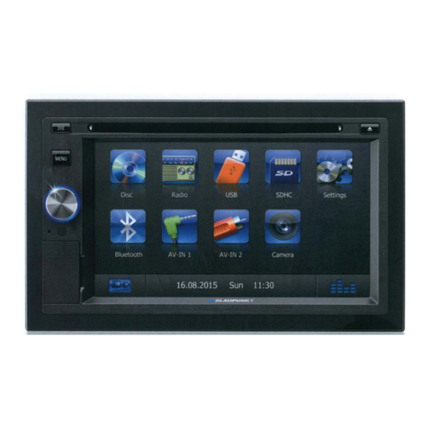 Blaupunkt 640 SERIES operating instructions