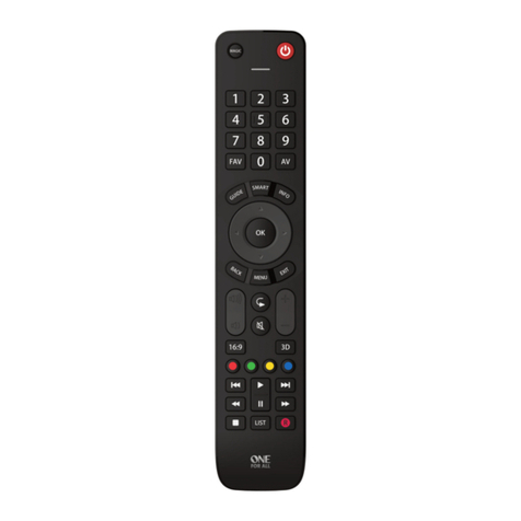 One Forall URC 7115 manual