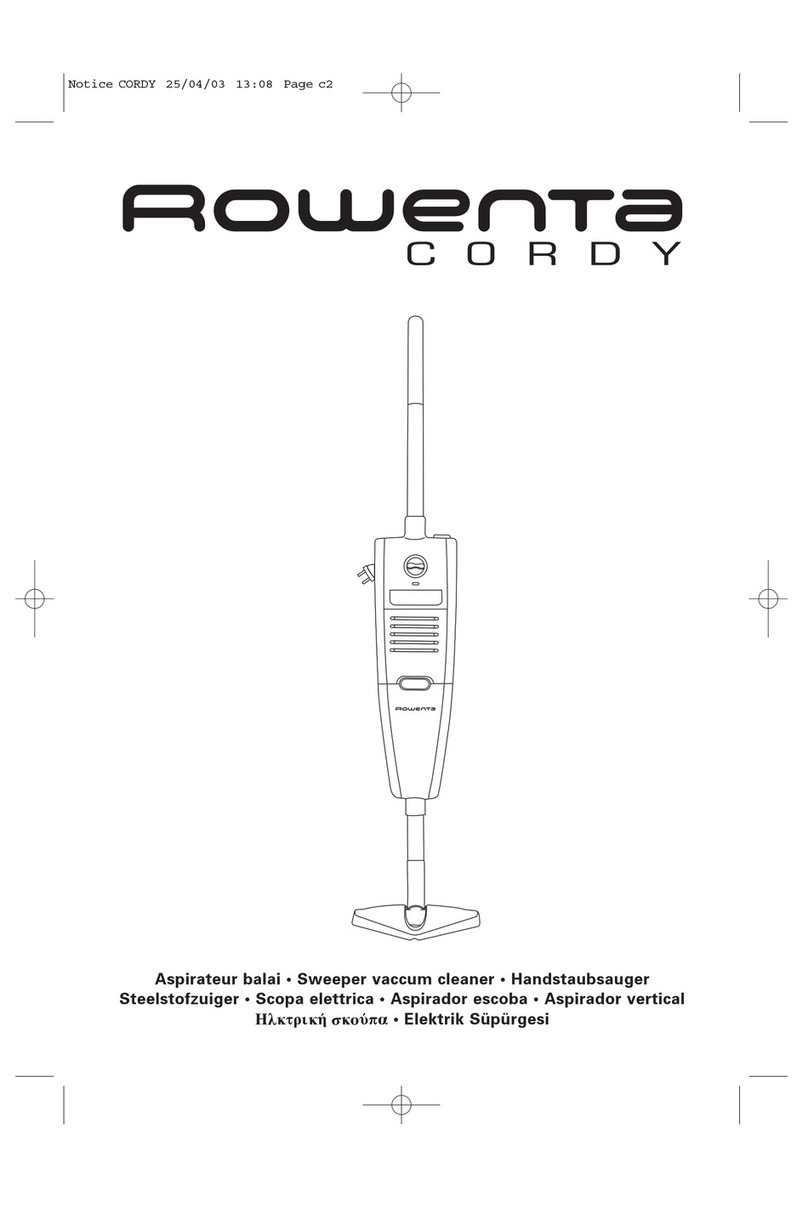 Rowenta CORDY User manual Rowenta CORDY User manual