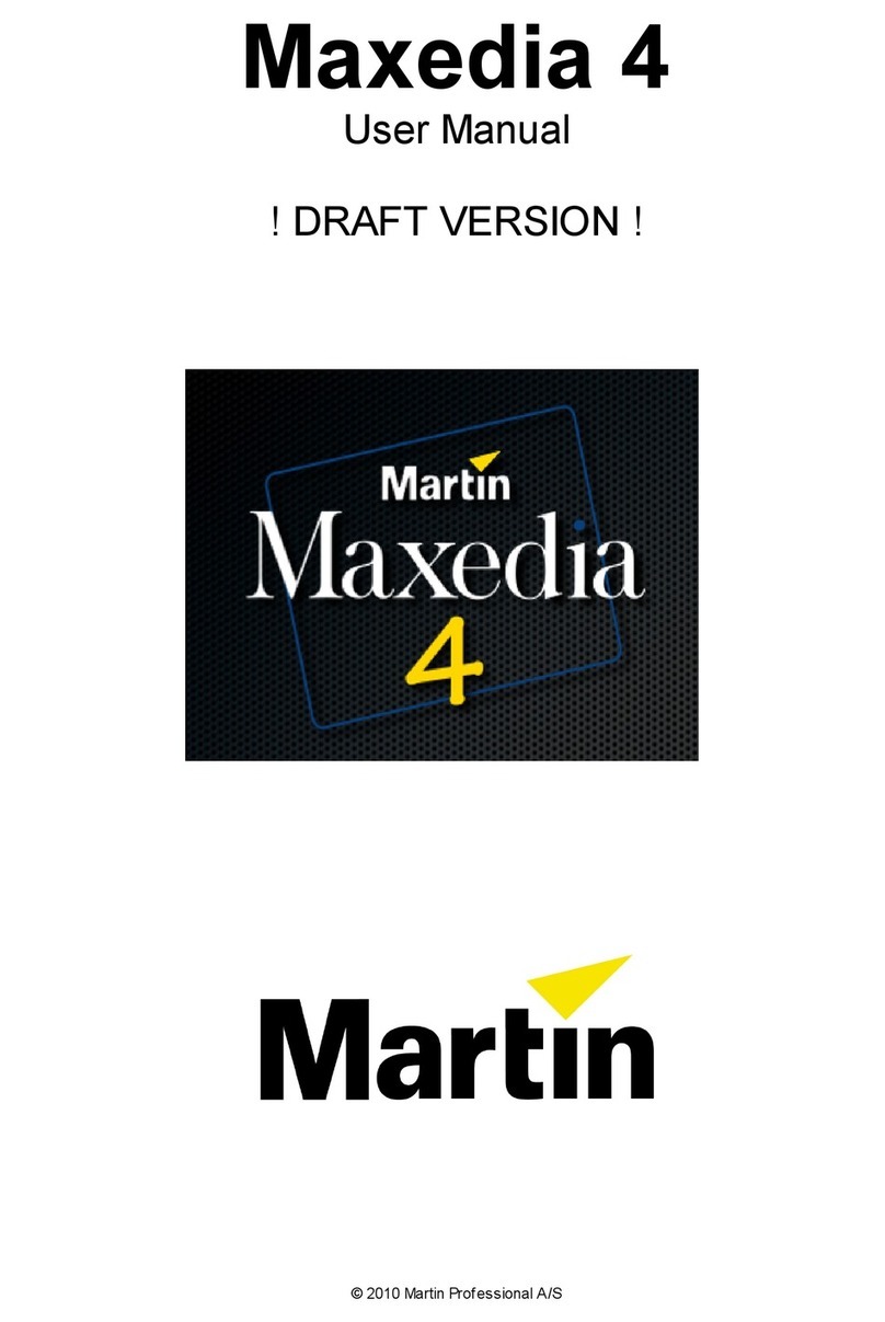 Martin Maxedia 4 user manual