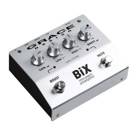 Grace BiX owner's manual