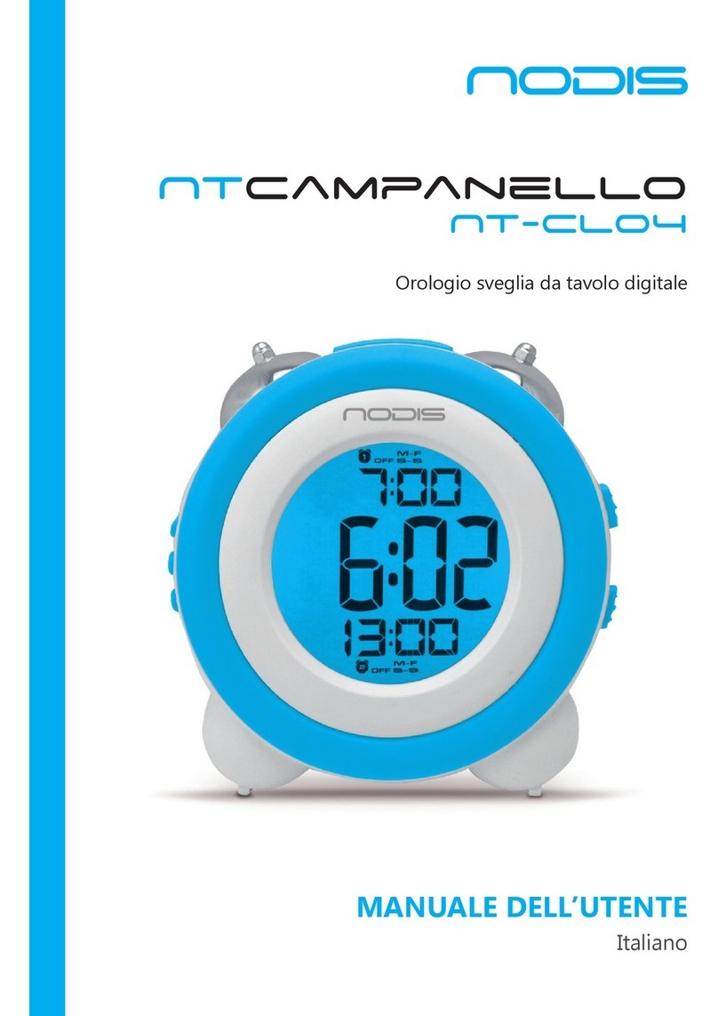 Nodis NT CAMPANELLO NT-CL04 user manual