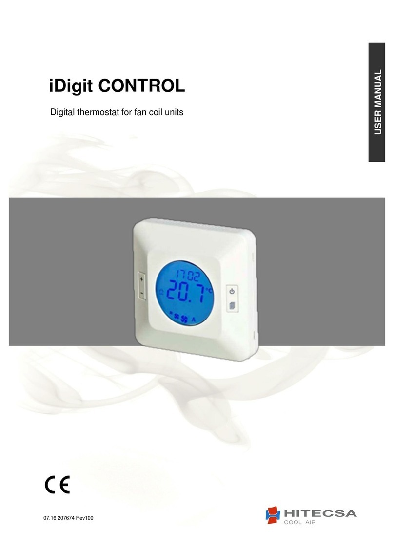 Hitecsa idigit control User manual