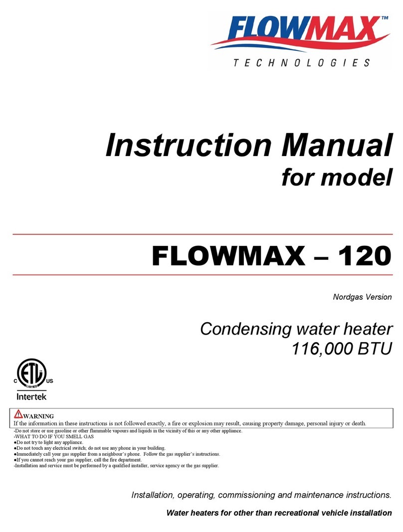 FLOWMAX Technologies 120 instruction manual