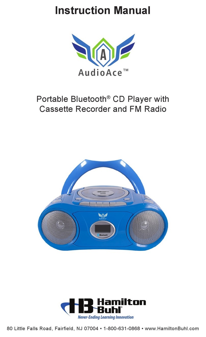 Hamilton Bahl AudioAce instruction manual