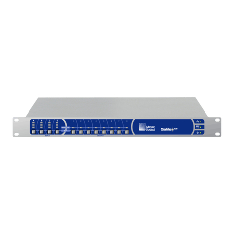 Meyer Sound Galileo 408 user guide