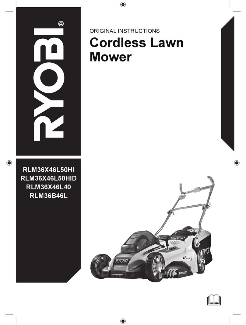 Ryobi RLM36X46L50HI Original instructions