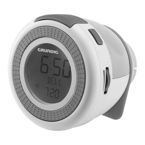 Grundig SONOCLOCK 220 User manual
