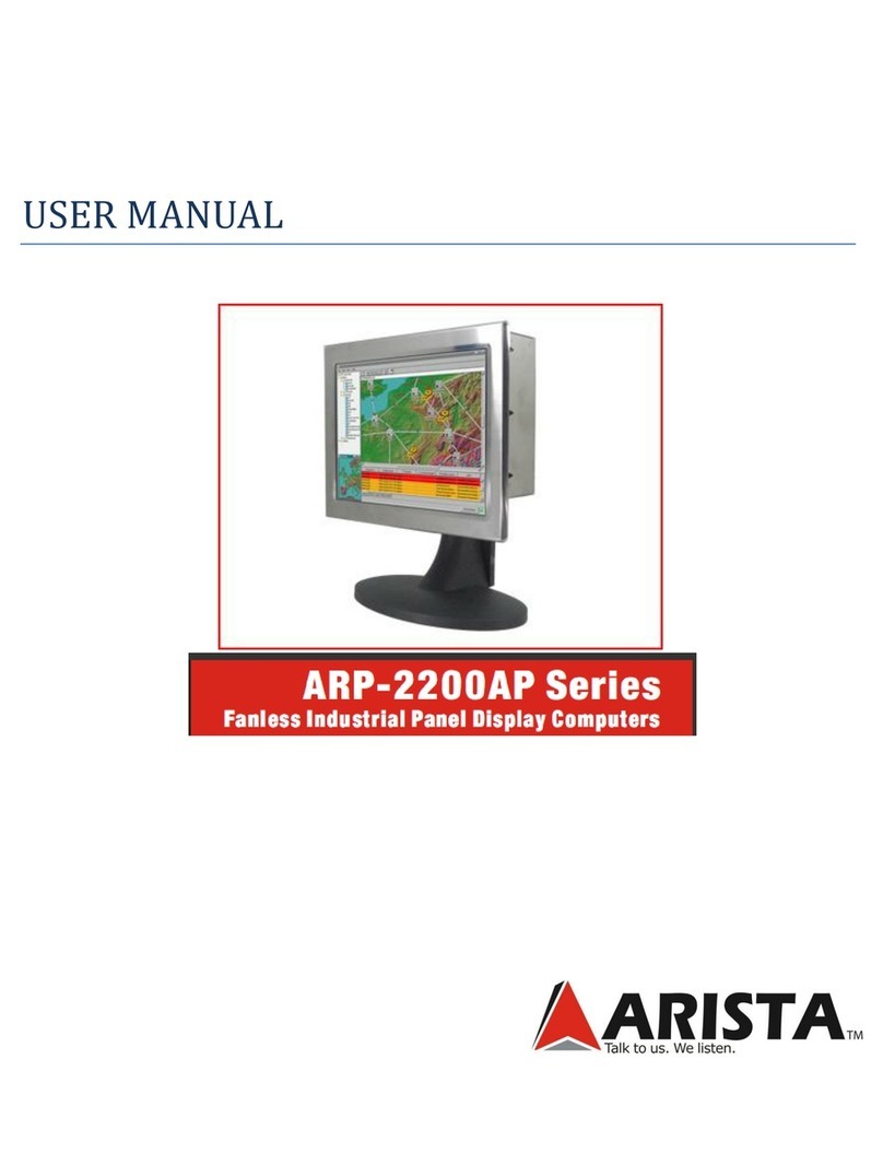 Arista ARP-2200AP SERIES User manual