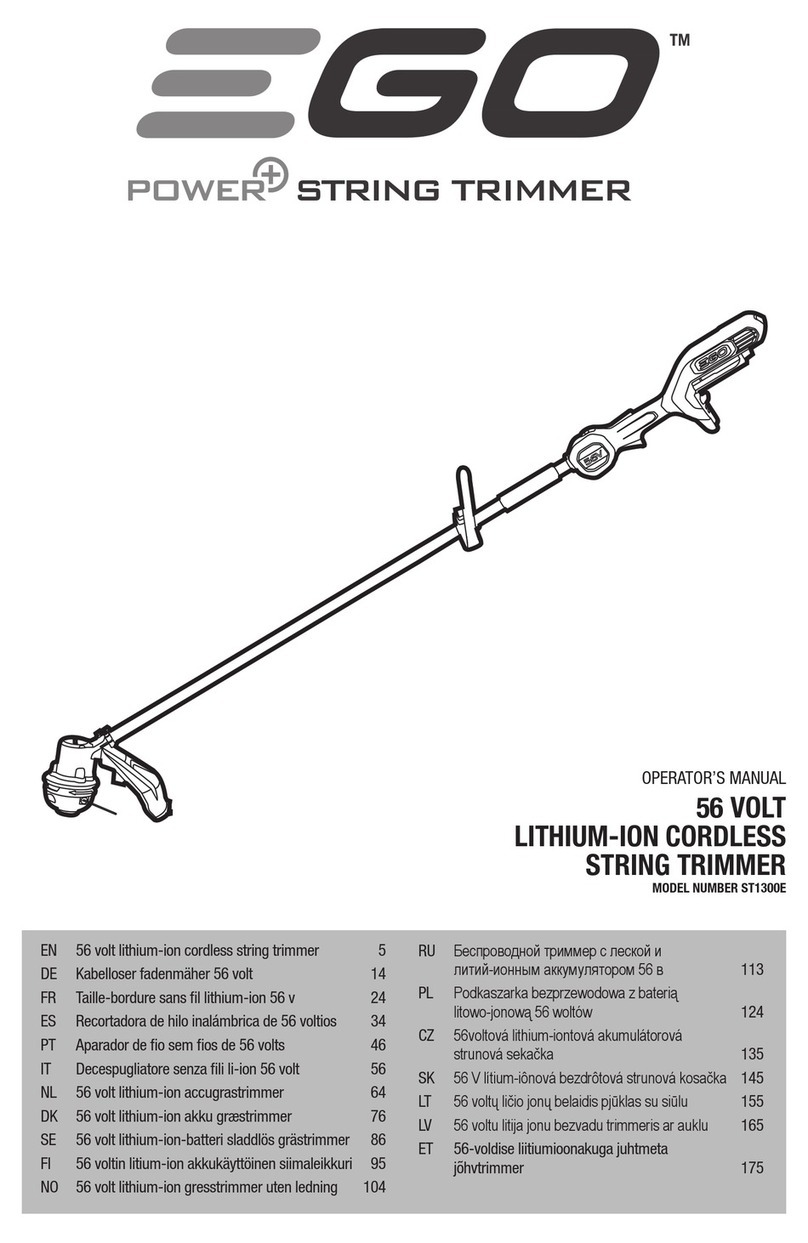 EGO ST1300E User manual