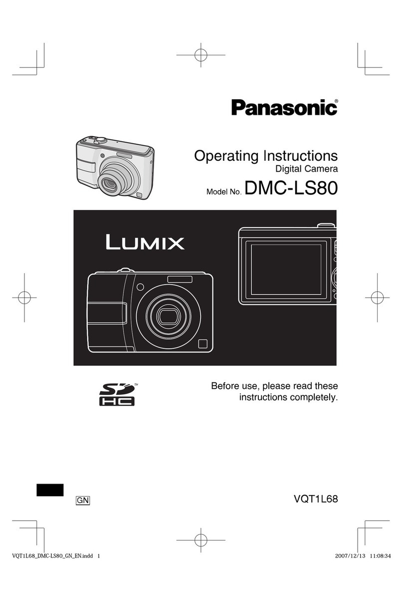 Panasonic Lumix DMC-LS80 User manual