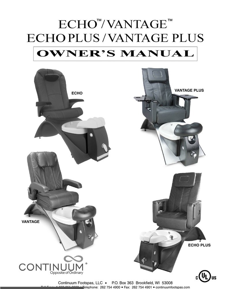 Continuum Footspas ECHO User manual