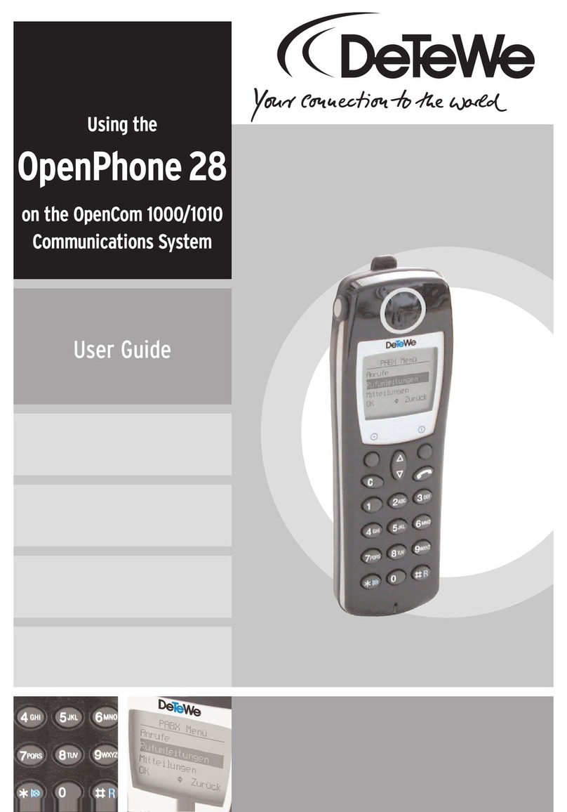 DETEWE OpenPhone 28 user guide