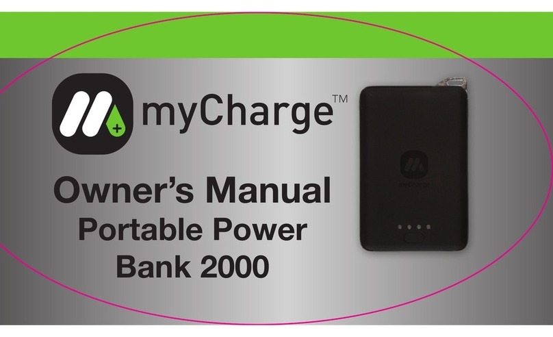 MyCharge 2000 owner's manual