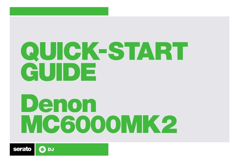 Denon MC6000MK2 User manual