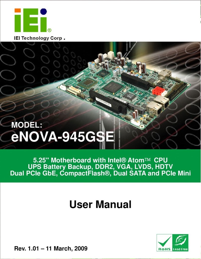 IEI Technology eNOVA-945GSE User manual