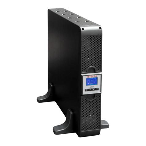 Effekta MKD 700 RT XL User manual