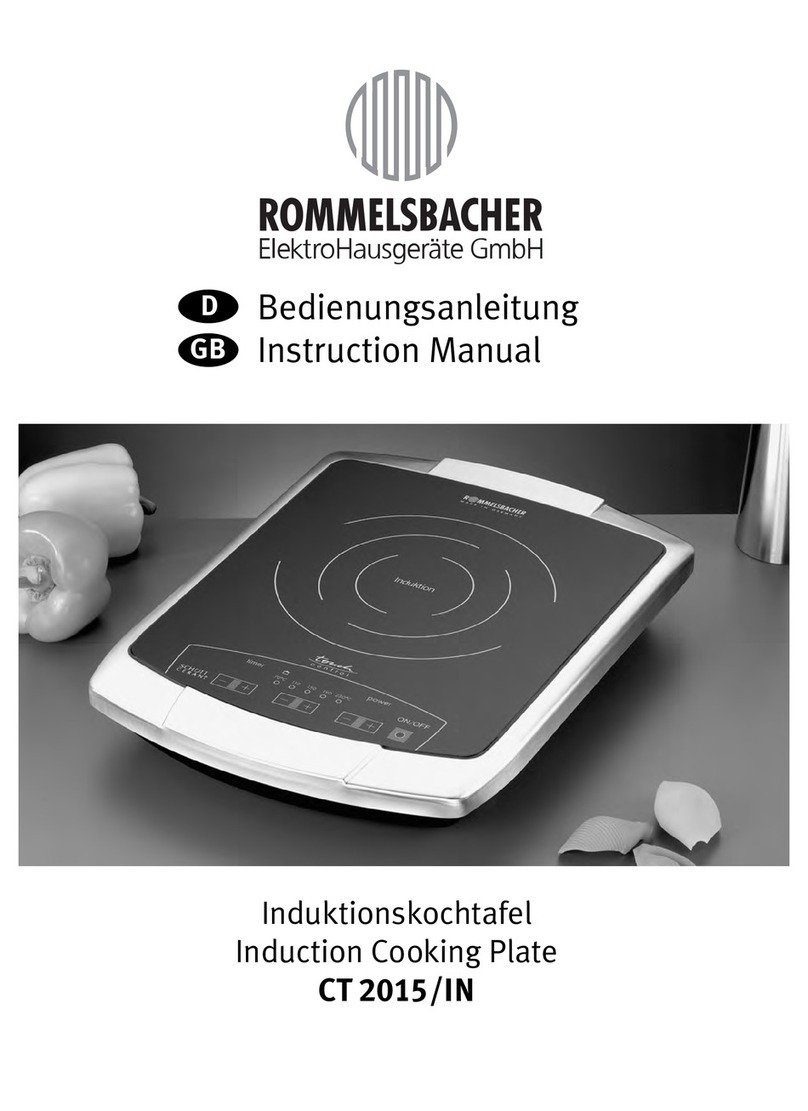 Rommelsbacher CT 2015/IN instruction manual