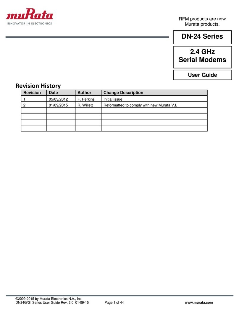 Murata DN-24 series user guide