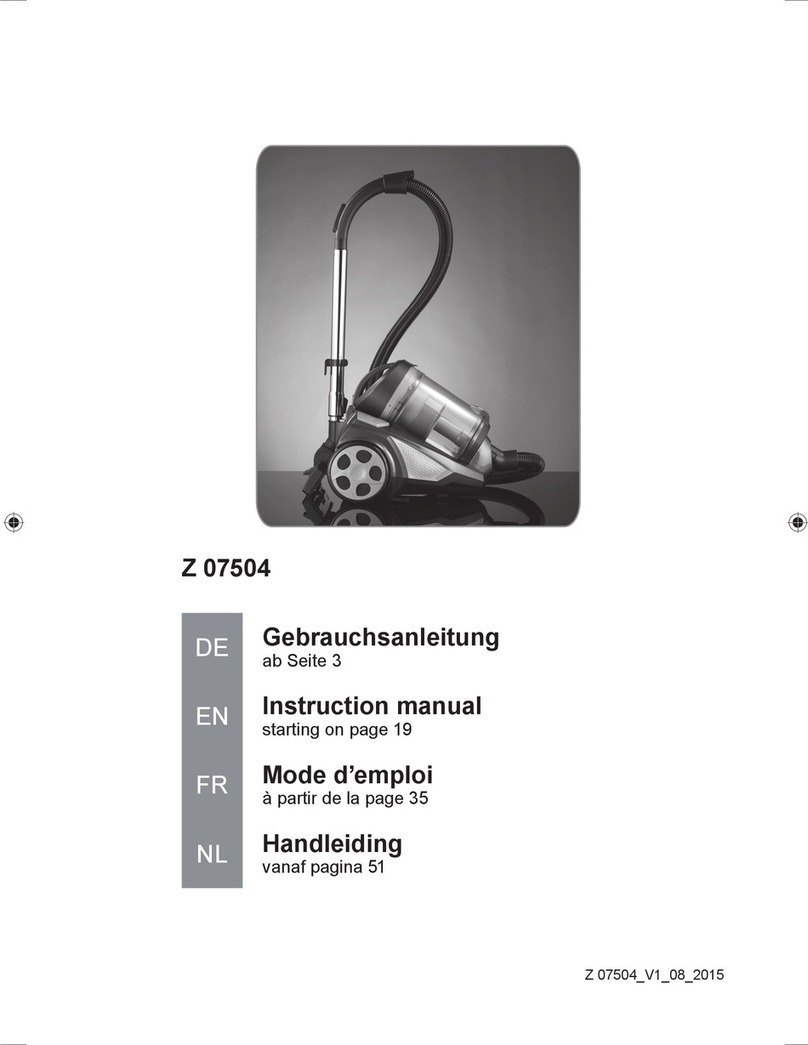 Cleanmaxx Z 07504 User manual