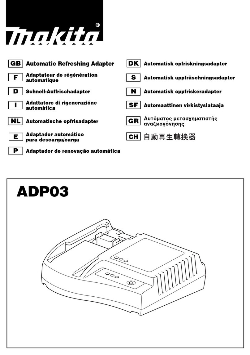 Makita ADP03 User manual