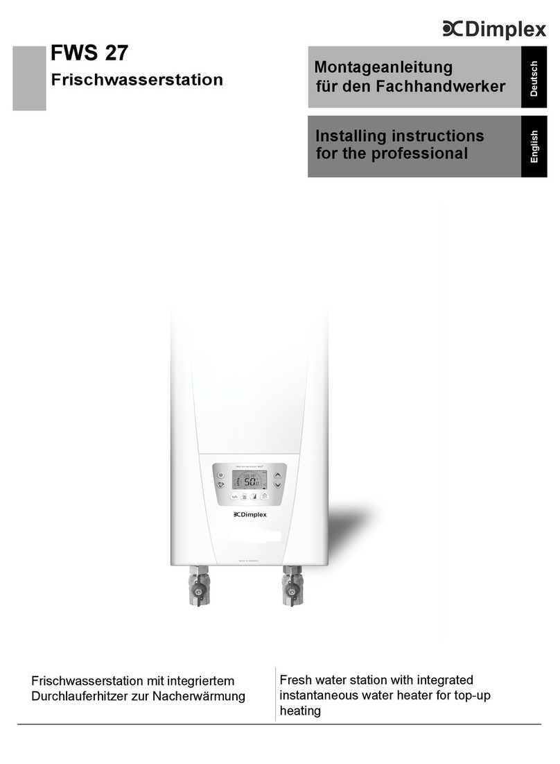 Dimplex FWS 27 User manual