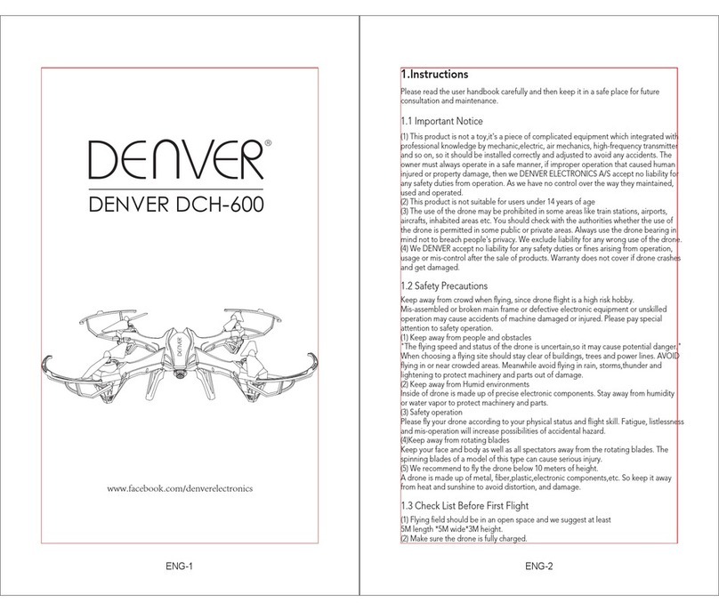 Denver DCH-600 User manual