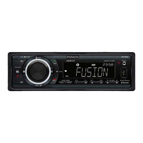 Fusion RV-CD800 instruction manual