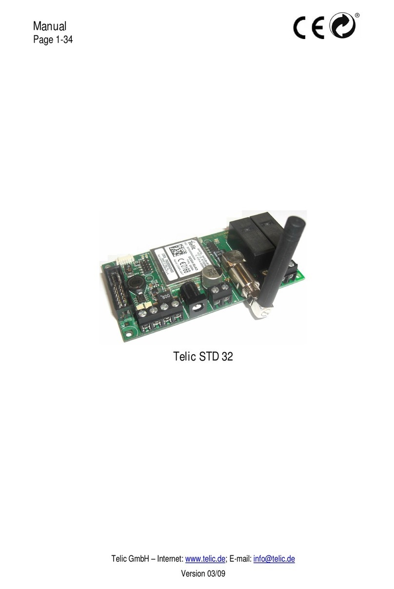 Telic STD 32 manual