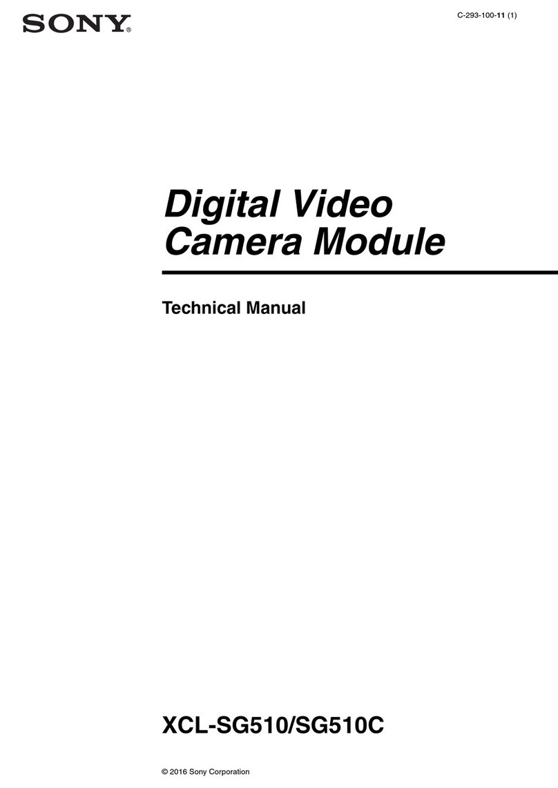 Sony XCL-SG510C User manual