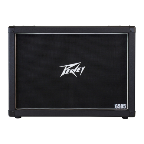 Peavey 6505 SUB User manual