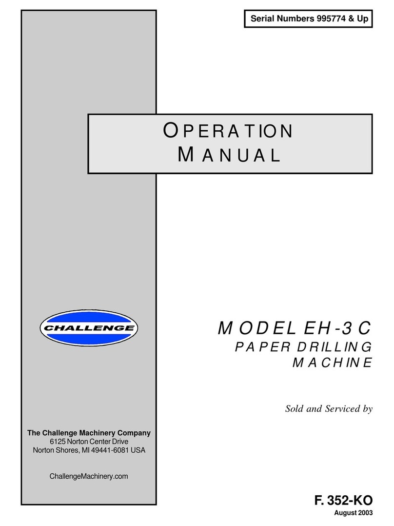 Challenge EH-3C User manual