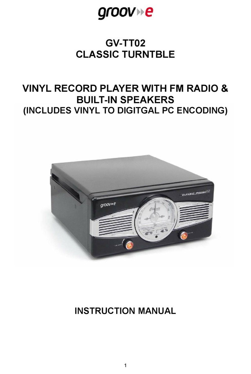 Groov-e GV-TT02 User manual