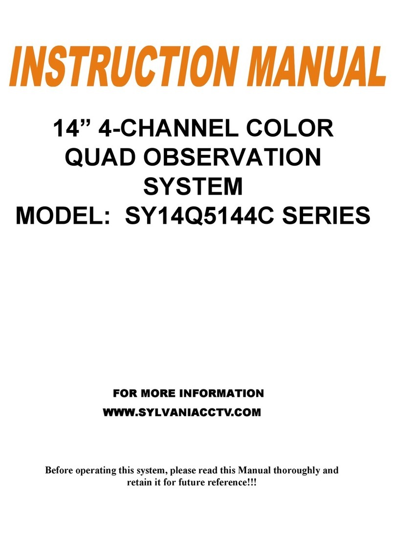 Sylvania SY14Q5144C series instruction manual Sylvania SY14Q5144C series instruction manual