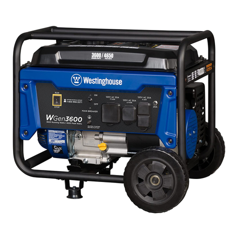Westinghouse WGen2000 User manual